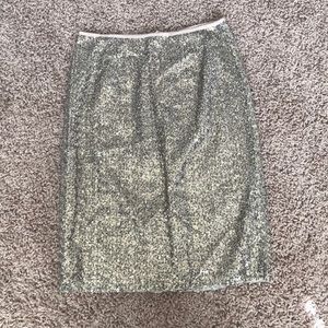 NWT Sequined skirt size 0